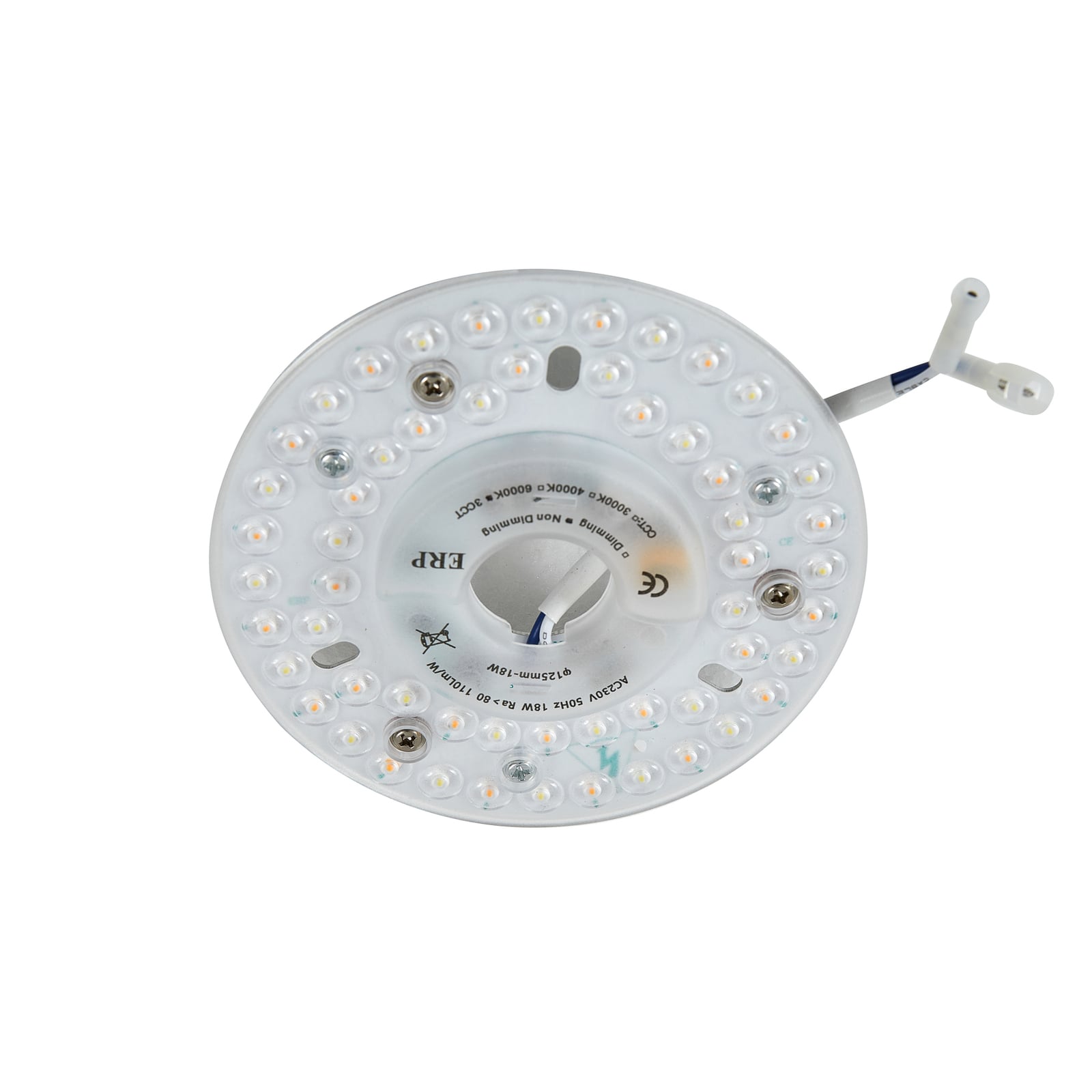 LED takvifte Kayu med fjernkontroll hvit CCT Ø132 cm - Lucande