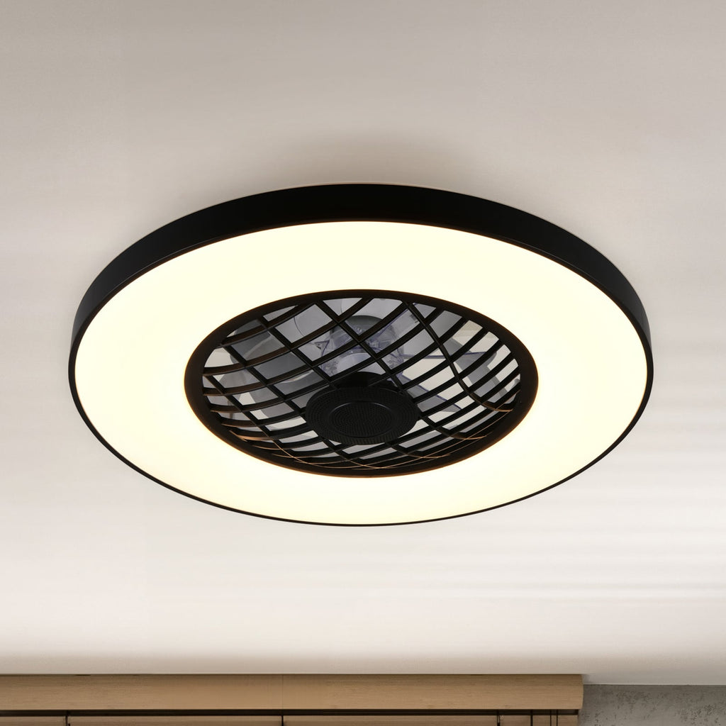 LED takvifte Linköping CCT RGB Bluetooth-høyttaler forfra