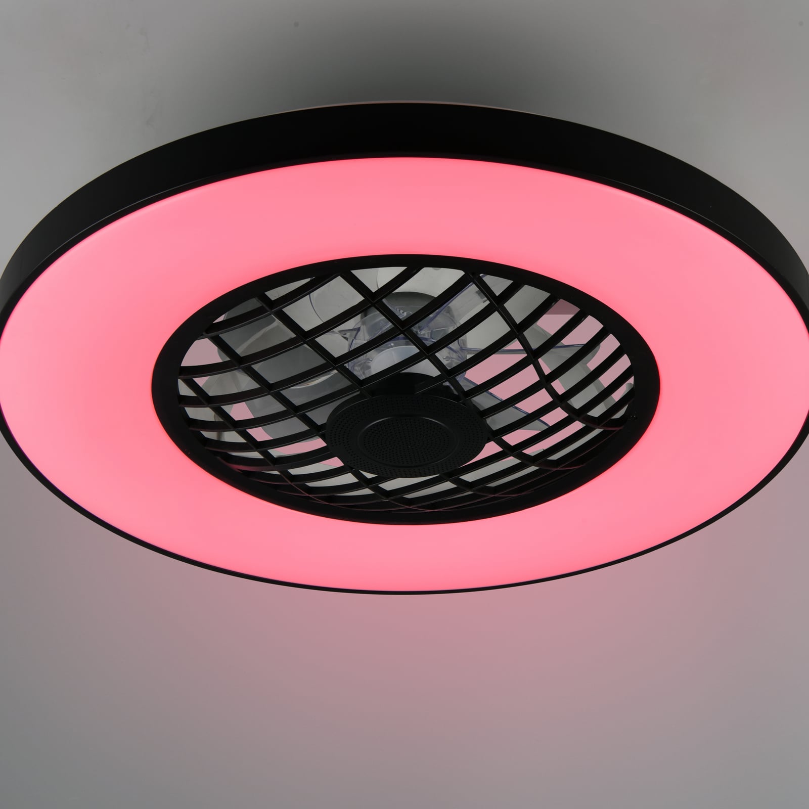 LED takvifte Linköping CCT RGB Bluetooth-høyttaler nærbilde av LED-lys