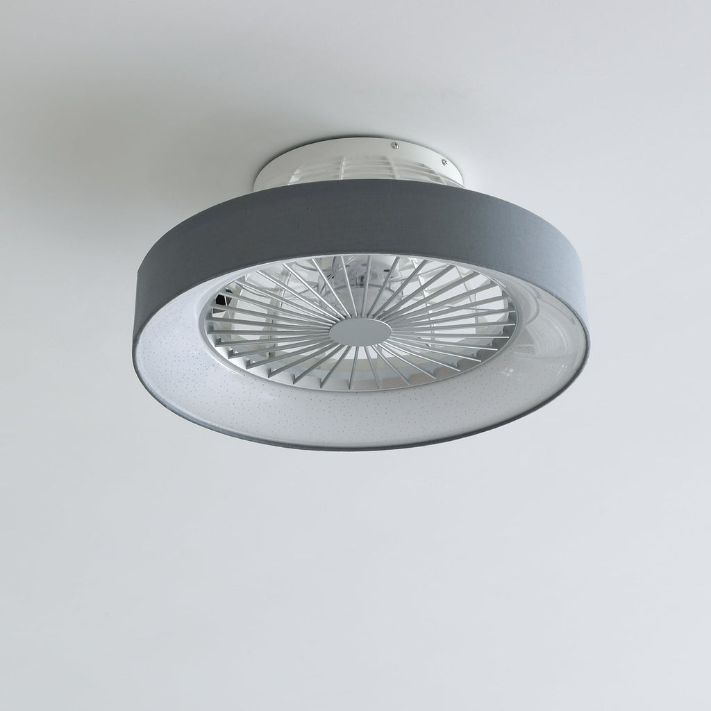 LED takvifte Mace dimbar CCT grå Ø47 cm 26,8W forfra