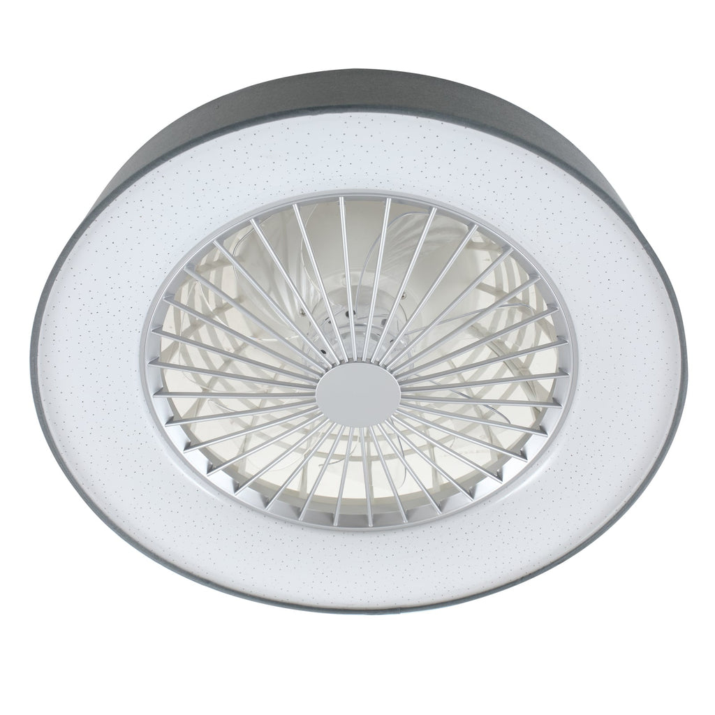 LED takvifte Mace dimbar CCT grå Ø47 cm 26,8W fjernkontroll detalj