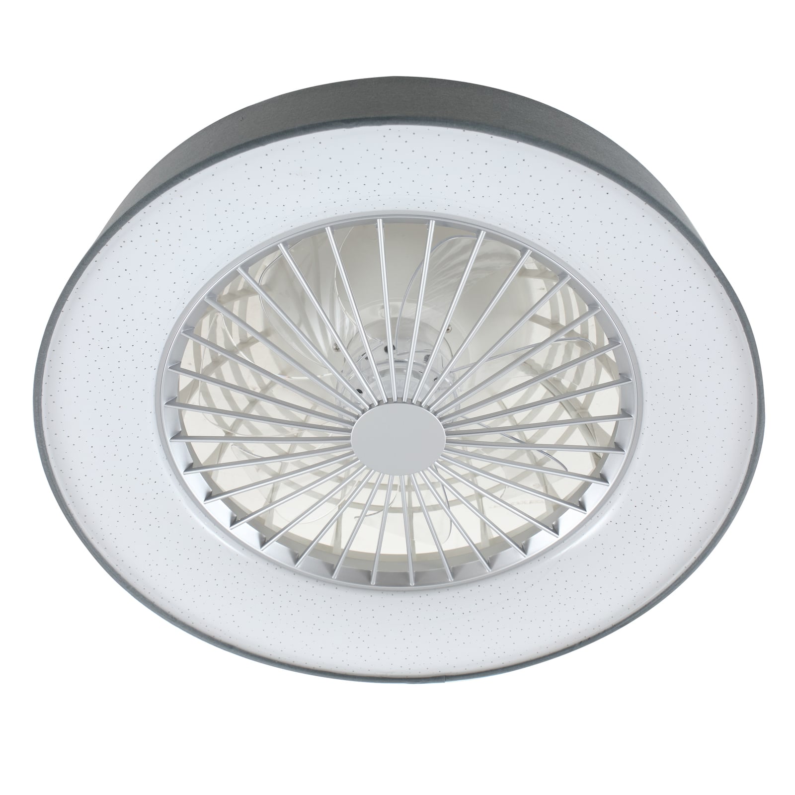 LED takvifte Mace dimbar CCT grå Ø47 cm 26,8W fjernkontroll detalj