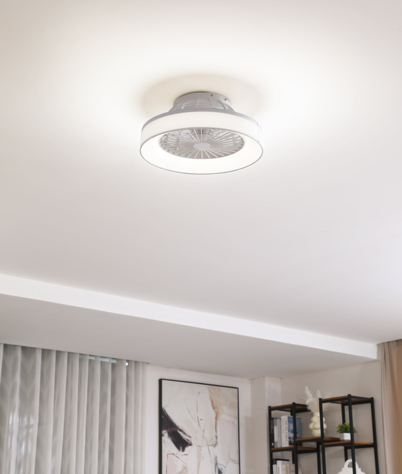 LED takvifte Mace dimbar CCT hvit Ø47 cm bakside