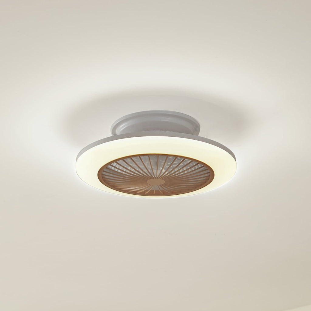 LED takvifte Mamuti dimbar CCT trefarget Ø55 cm forfra