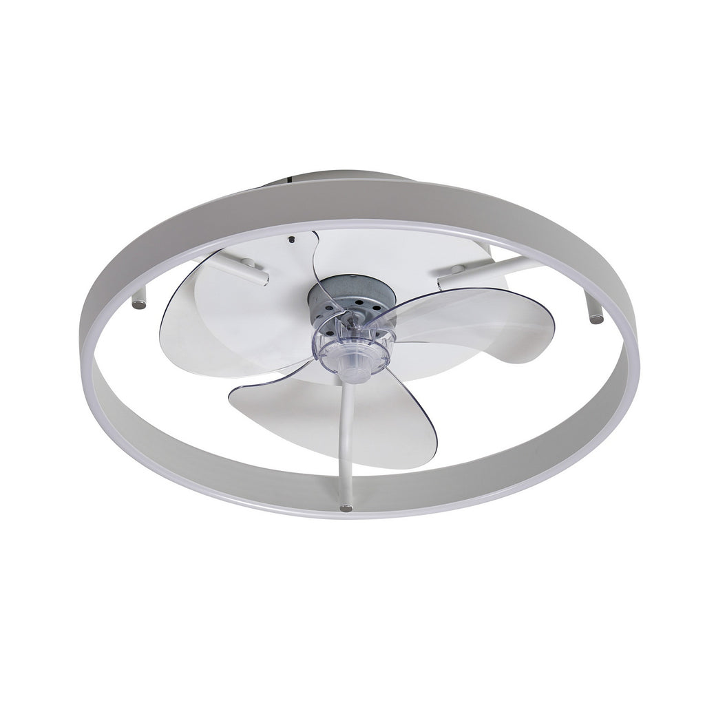Montert LED takvifte Momitu dimbar CCT hvit aluminium Ø50 cm i tak
