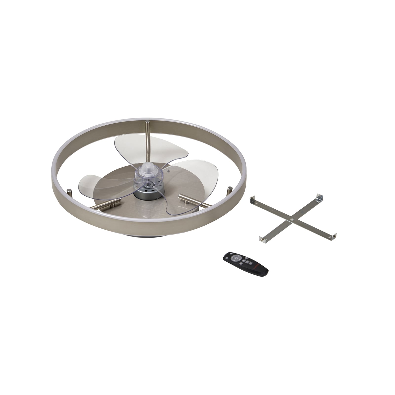 LED takvifte Momitu dimbar sølv Ø50 cm CCT oversikt over hele produktet