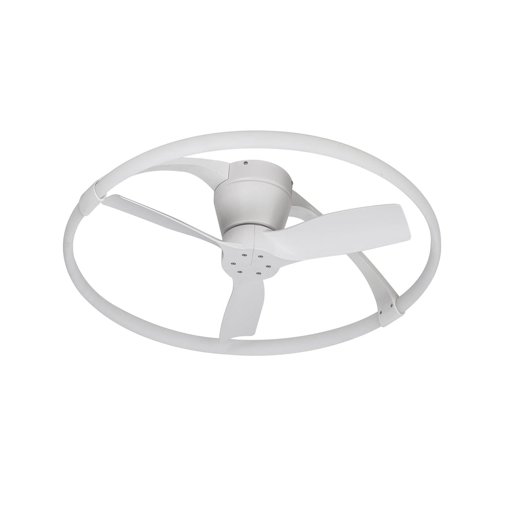 LED takvifte Nepal Mini dimbar Bluetooth Ø75 cm hvit forfra