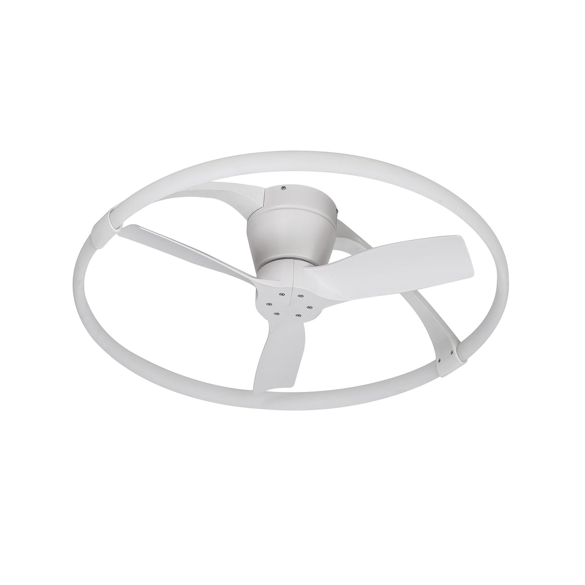 LED takvifte Nepal Mini dimbar Bluetooth Ø75 cm hvit forfra