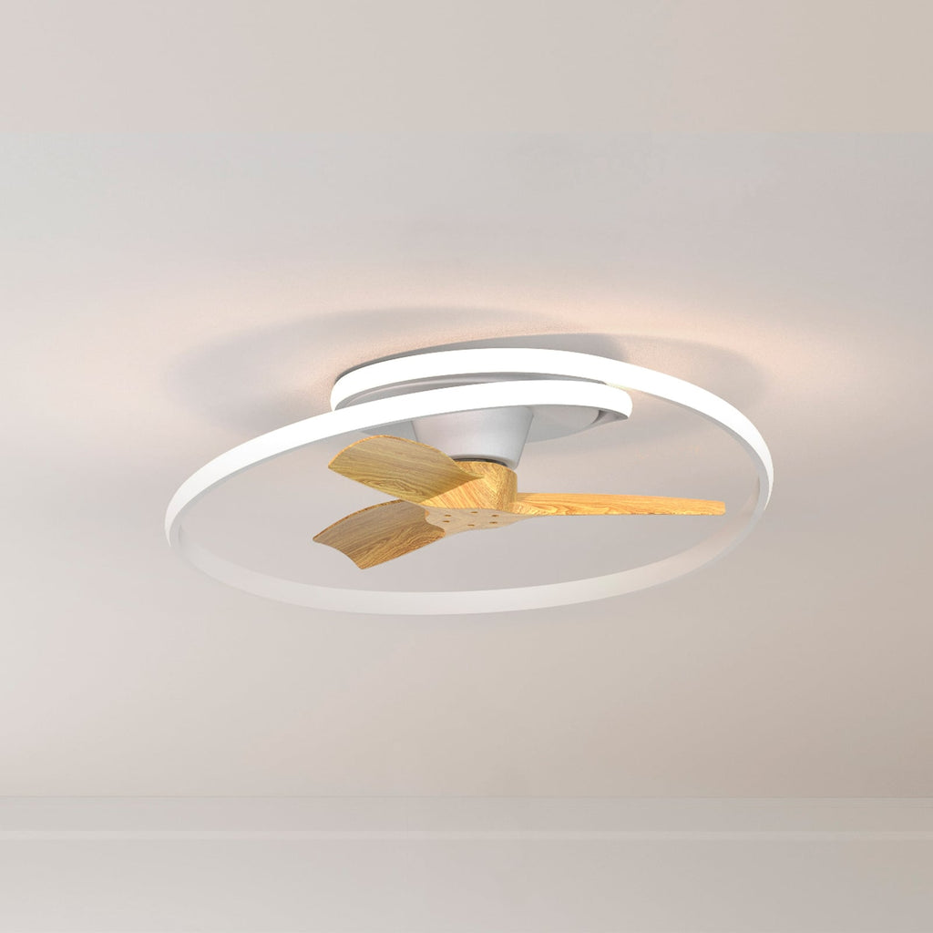 LED takvifte Ocean hvit/tre foran