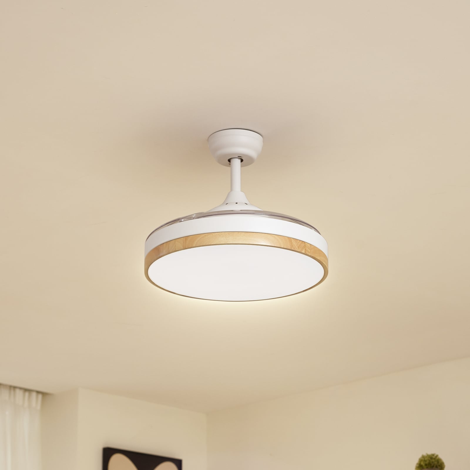 LED takvifte Oras med fjernkontroll hvit CCT forfra