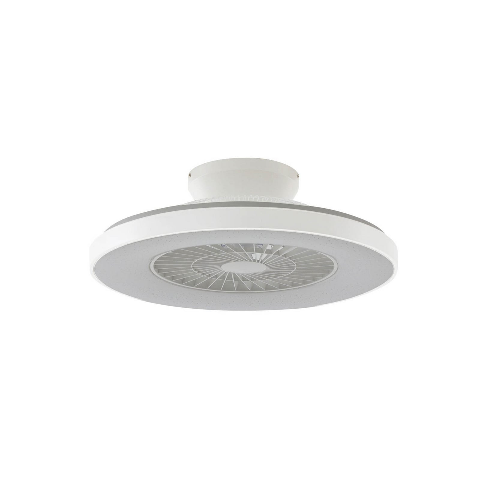 LED takvifte Paavo smart dimbar hvit Ø60 cm Tuya montert i rom