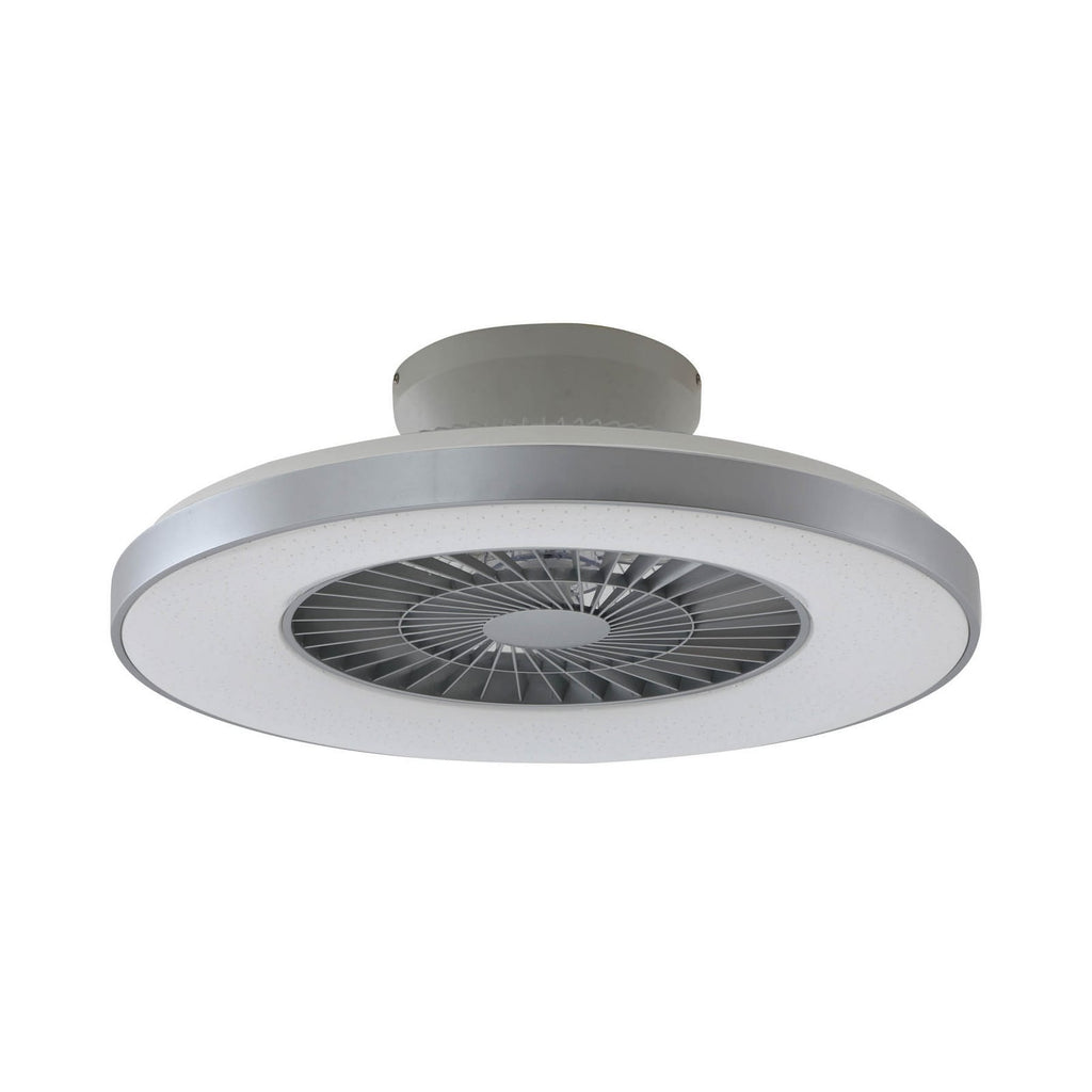 LED takvifte Paavo smart dimbar sølv Ø60 cm Tuya montert i tak