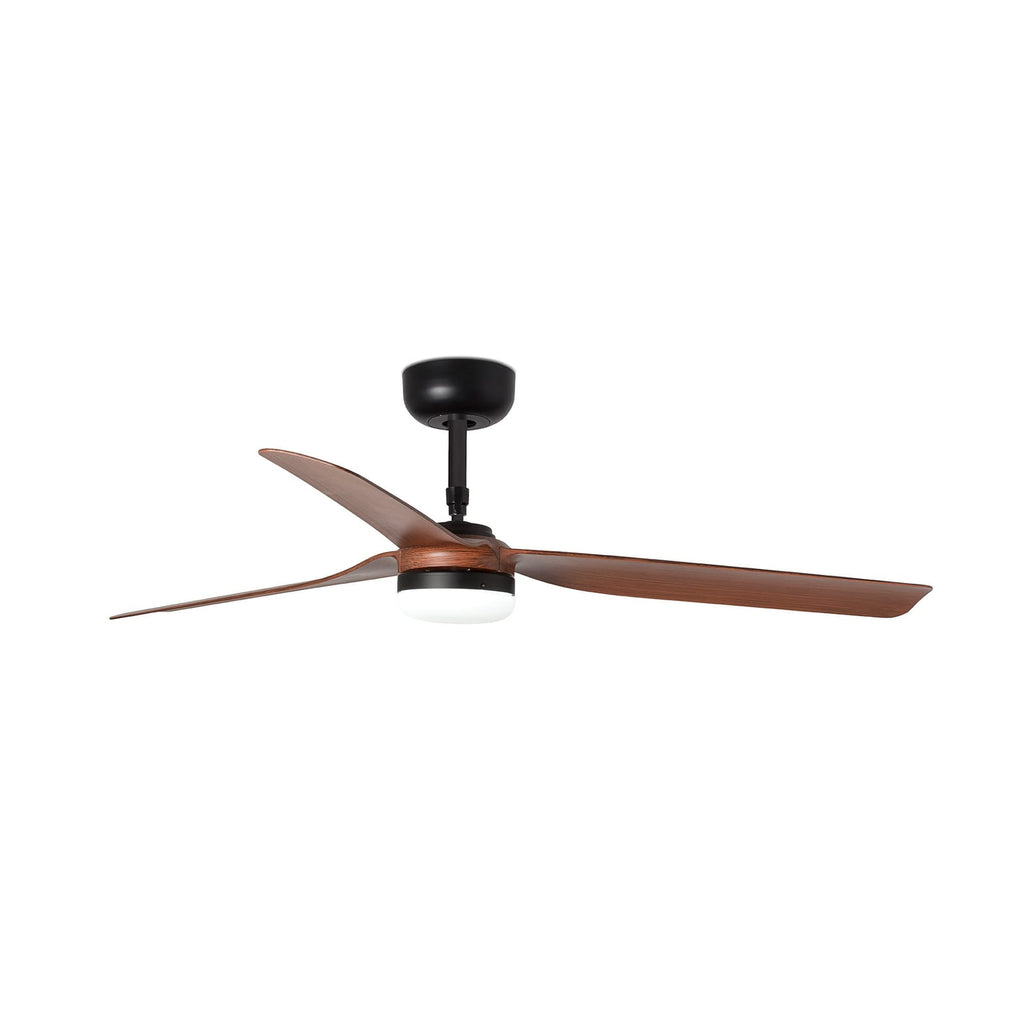 LED takvifte Punt M Ø130 cm svart/tre forfra