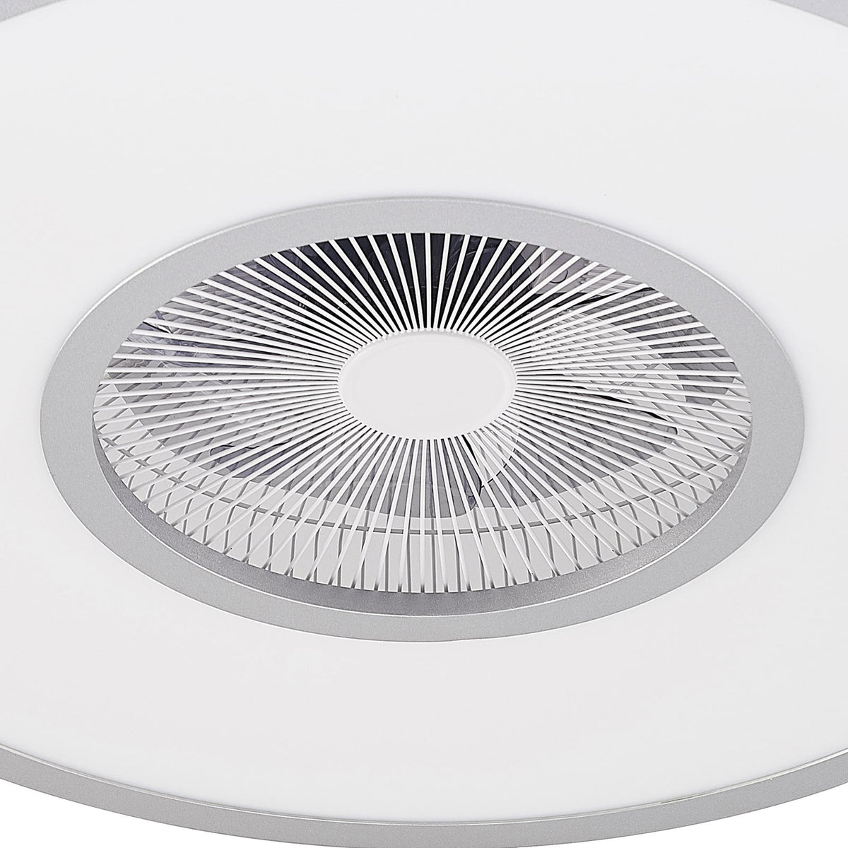 LED takvifte Romea rund CCT dimbar Ø60 cm sølv/hvit med dimmefunksjon