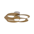 LED takvifte Rose tre/hvit dimbar CCT Ø65 cm - Mantra forfra