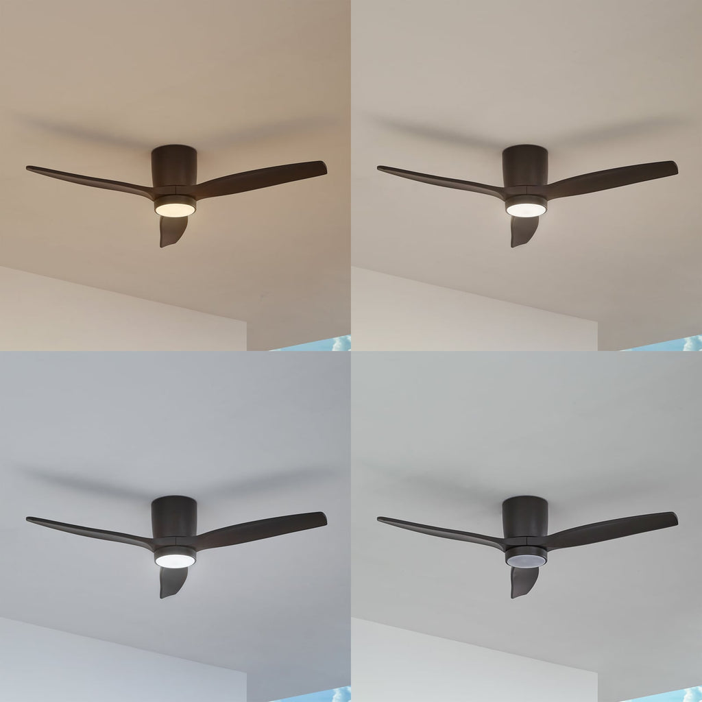 Detalj av LED takvifte Sorin svart med fjernkontroll