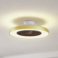 LED takvifte Teleo dimbar messing Ø58 cm CCT Tuya forfra
