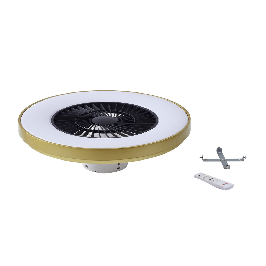 LED takvifte Teleo dimbar messing monteringsdetalj