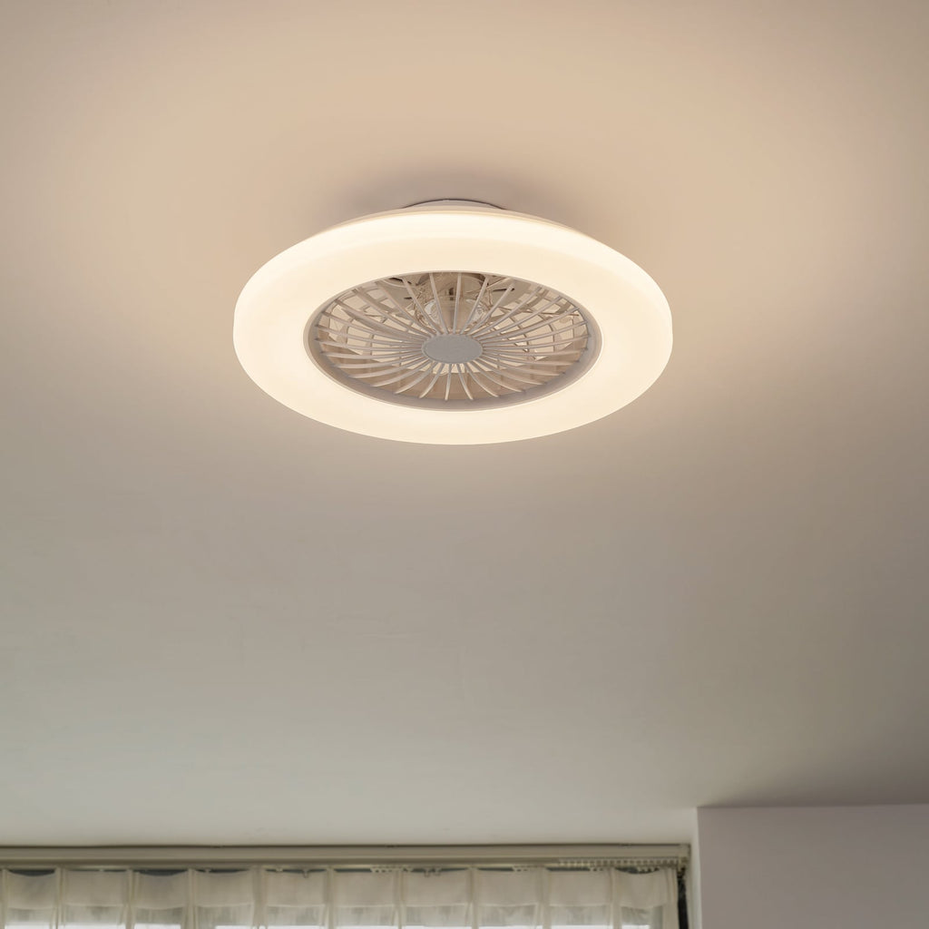 LED takvifte Vedin dimbar CCT hvit Ø49 cm bakside