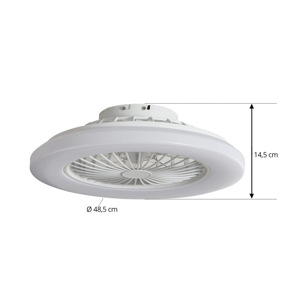 LED takvifte Vedin dimbar CCT hvit Ø49 cm nærbilde av fjernkontroll