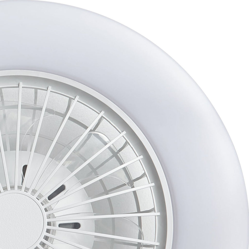 LED takvifte Vedin dimbar CCT hvit Ø49 cm detalj av material