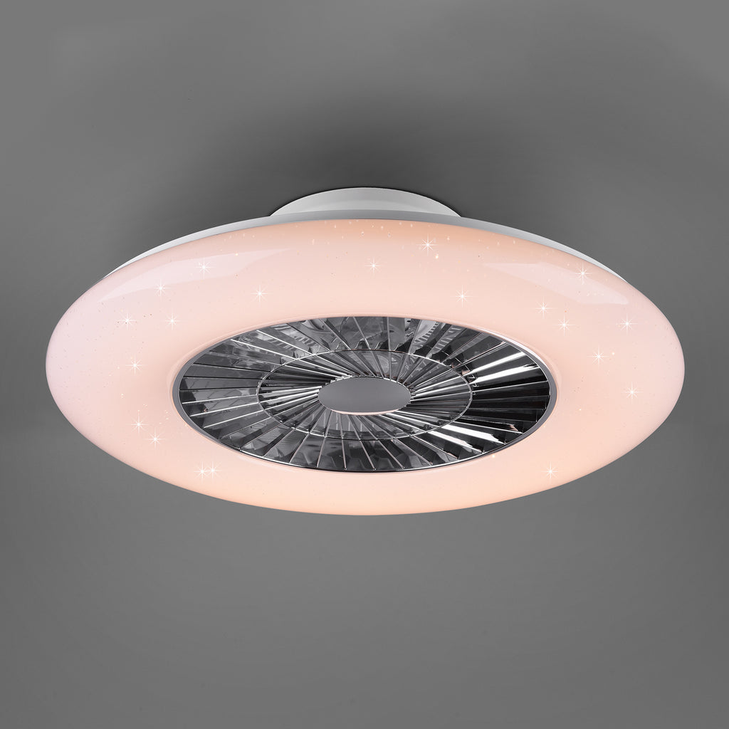 LED takvifte Visby dimbar justerbar fargetemperatur Ø60 cm forfra