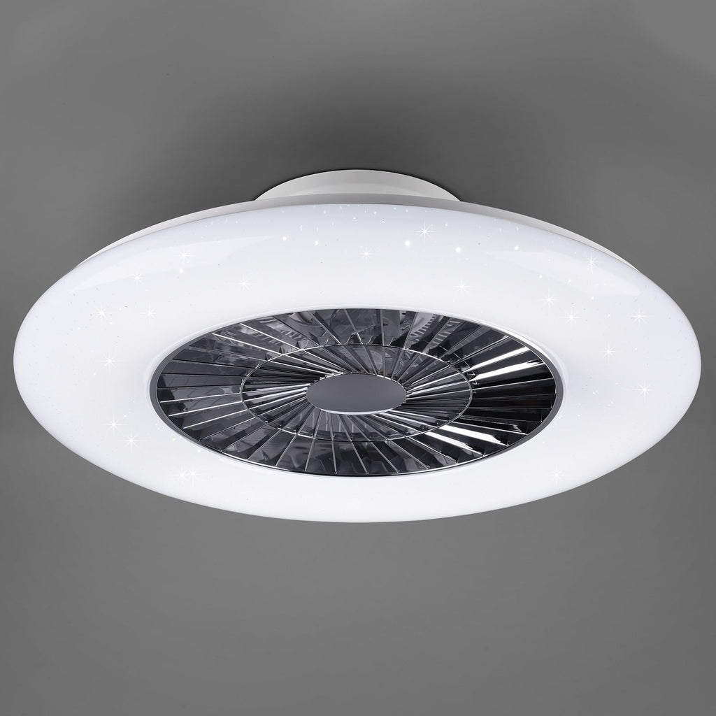 LED takvifte Visby nærbilde av dimmer og lysjustering