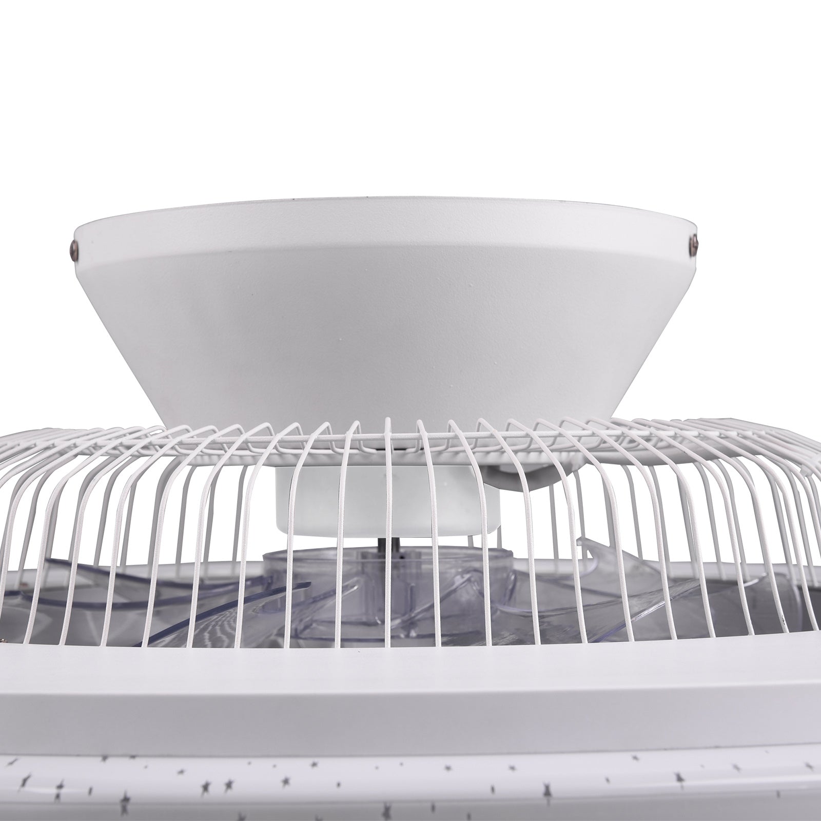 LED takvifte Visby luftstrøm og stille vifte i bruk