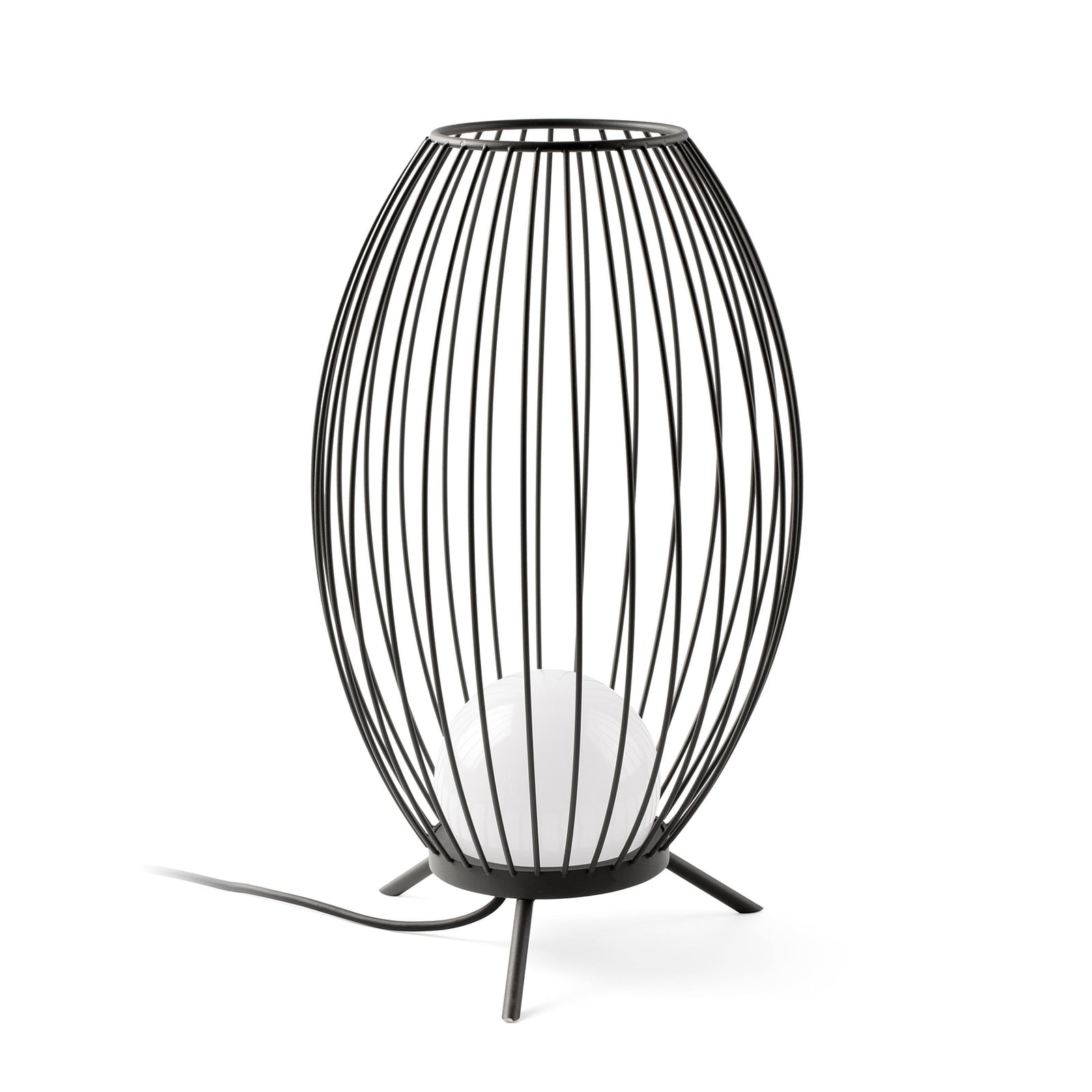 LED terrassegulvlampe Cage burdesign aluminium IP65 - FARO BARCELONA forfra