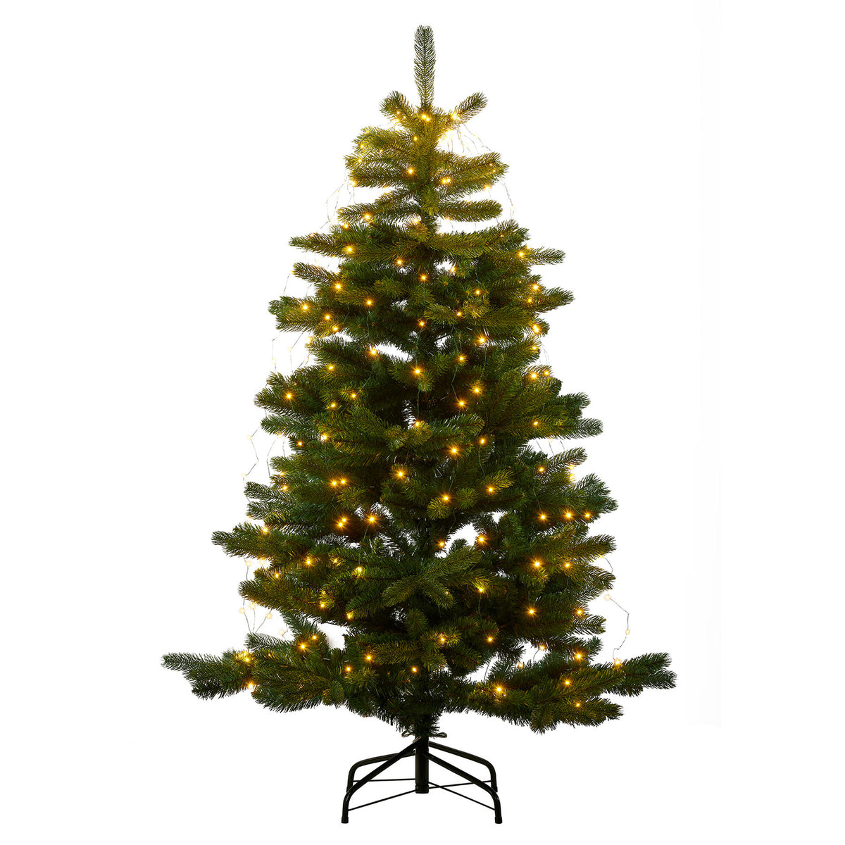 LED-tre Anni med fot 180 cm 234 LED varmhvit detalj av LED-lys