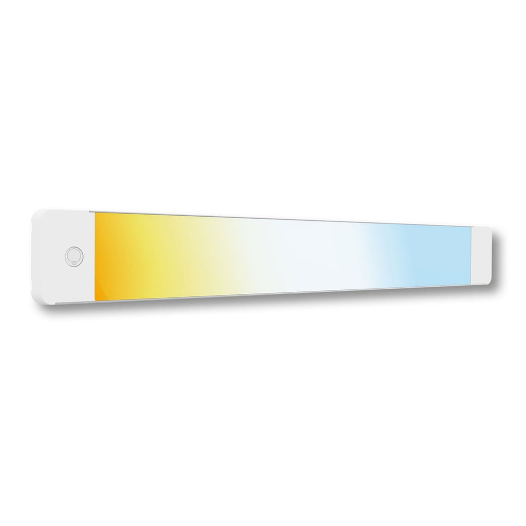 LED underskapbelysning Alba dimbar CCT Zigbee 50 cm hvit bakside
