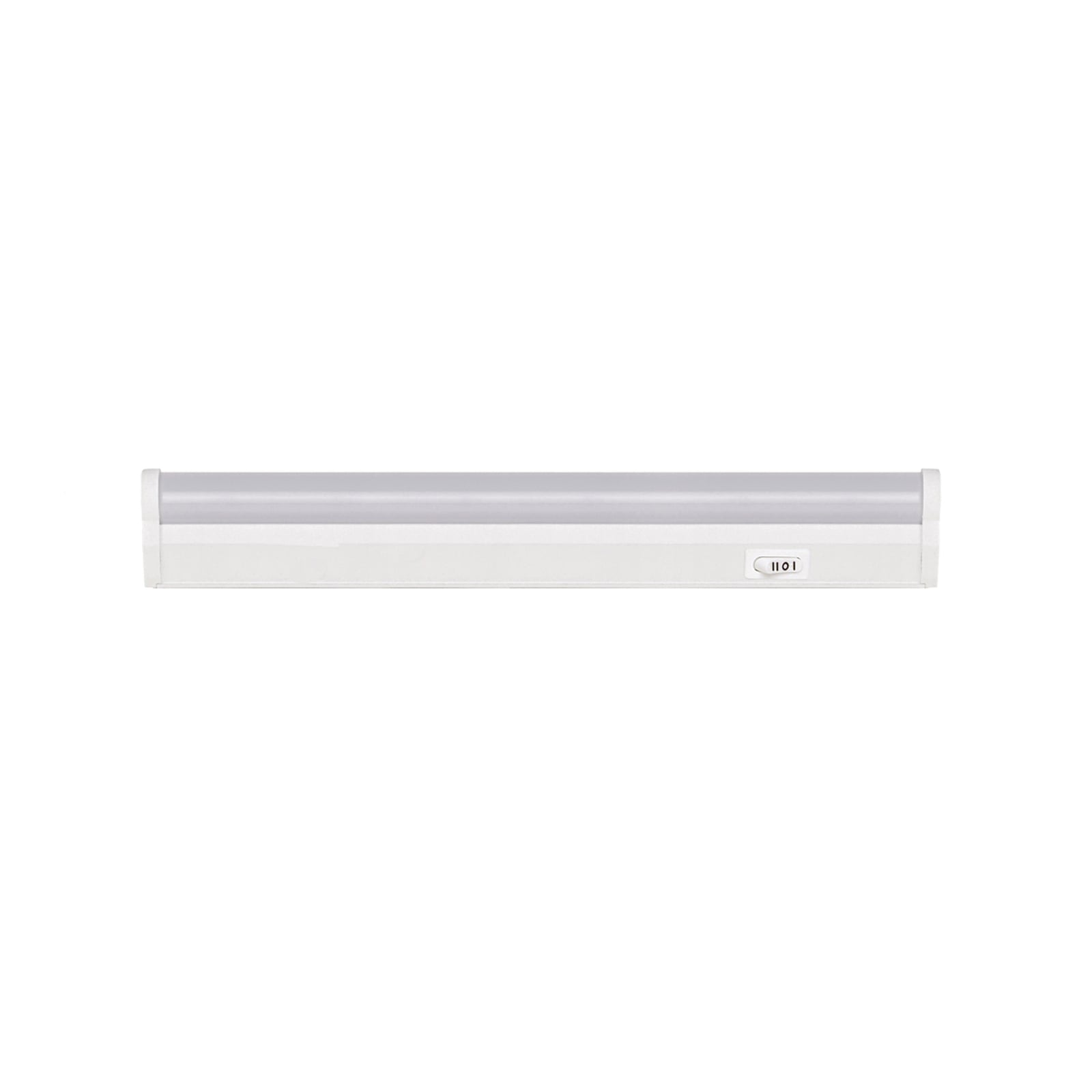 LED underskapbelysning hvit 54 cm 3000/4000K med bryter forfra