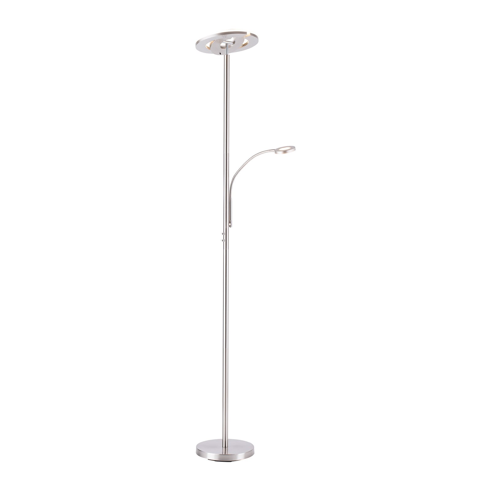 LED uplighter Rocco med lesearm dimbar RGB fjernkontroll - LOLA Smart bakside