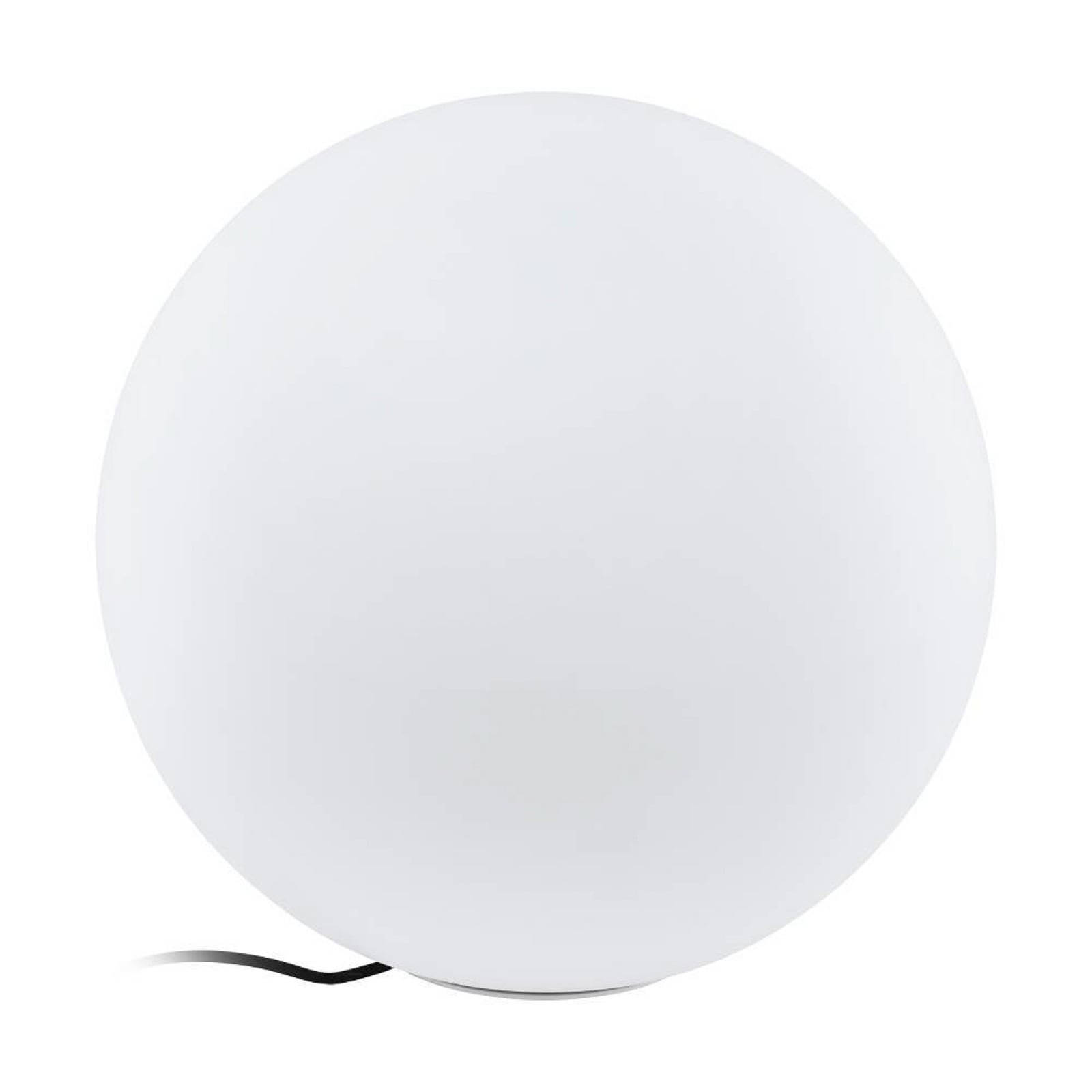LED utedekorkule Monterolo-Z RGB Ø50 cm IP65 bakside