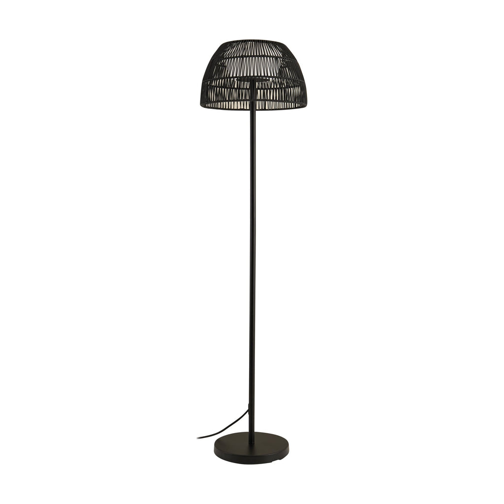LED utegulvlampe Heribio montert i hage