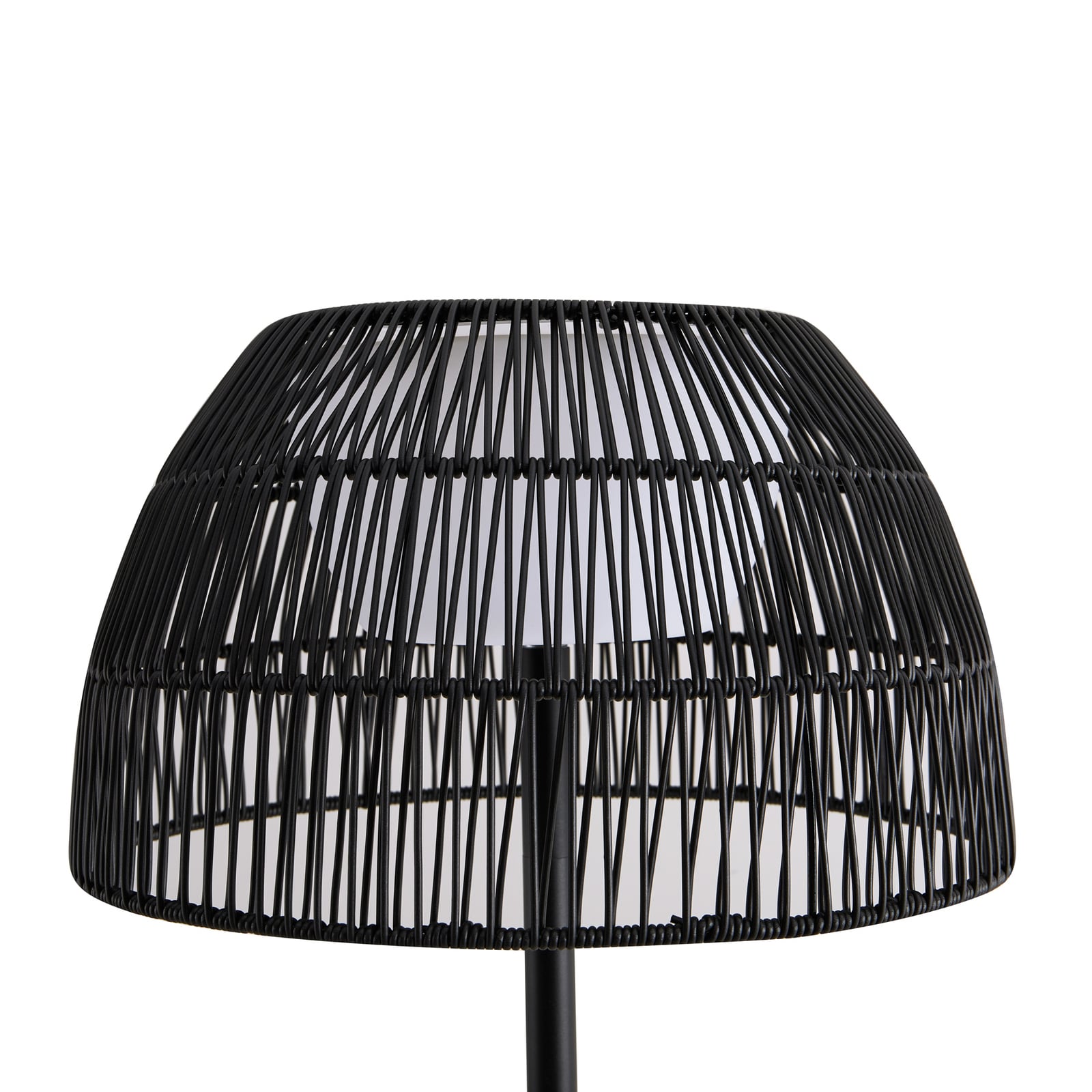 LED utegulvlampe Heribio svart jern Ø40 cm 153 cm IP44 - Lucande