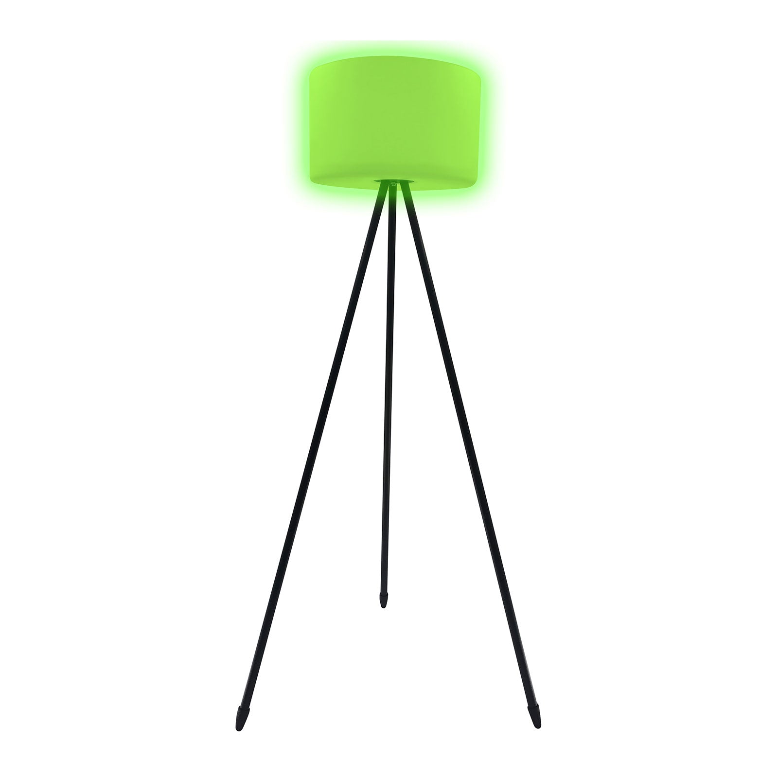 LED utegulvlampe Khaya RGBW dimbar IP44 143 cm montert i uteområde