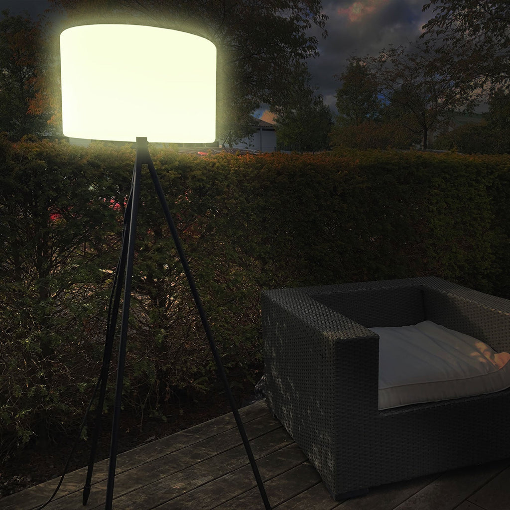 LED utegulvlampe Khaya RGBW dimbar IP44 143 cm nærbilde LED-lyskilde