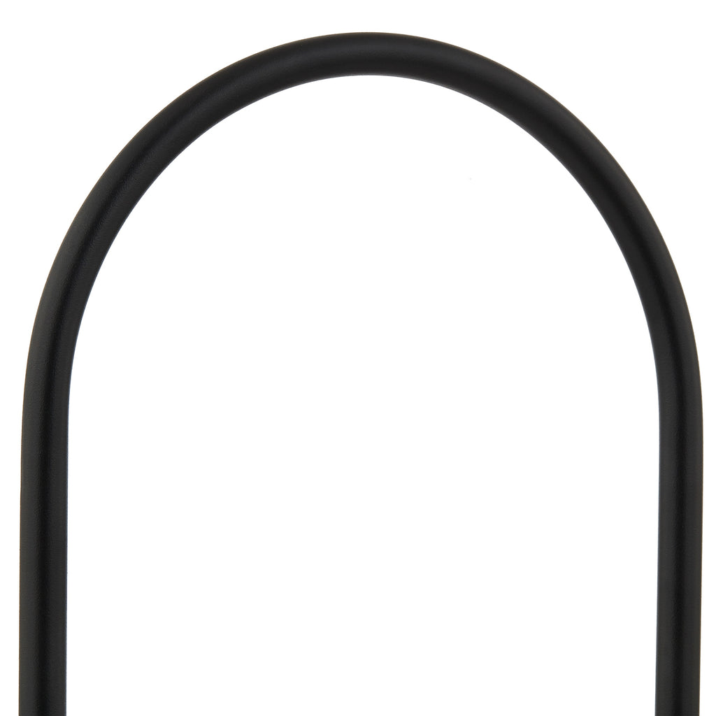 LED utelampe Eleia oppladbar dimbar svart 43 cm IP44 nærbilde