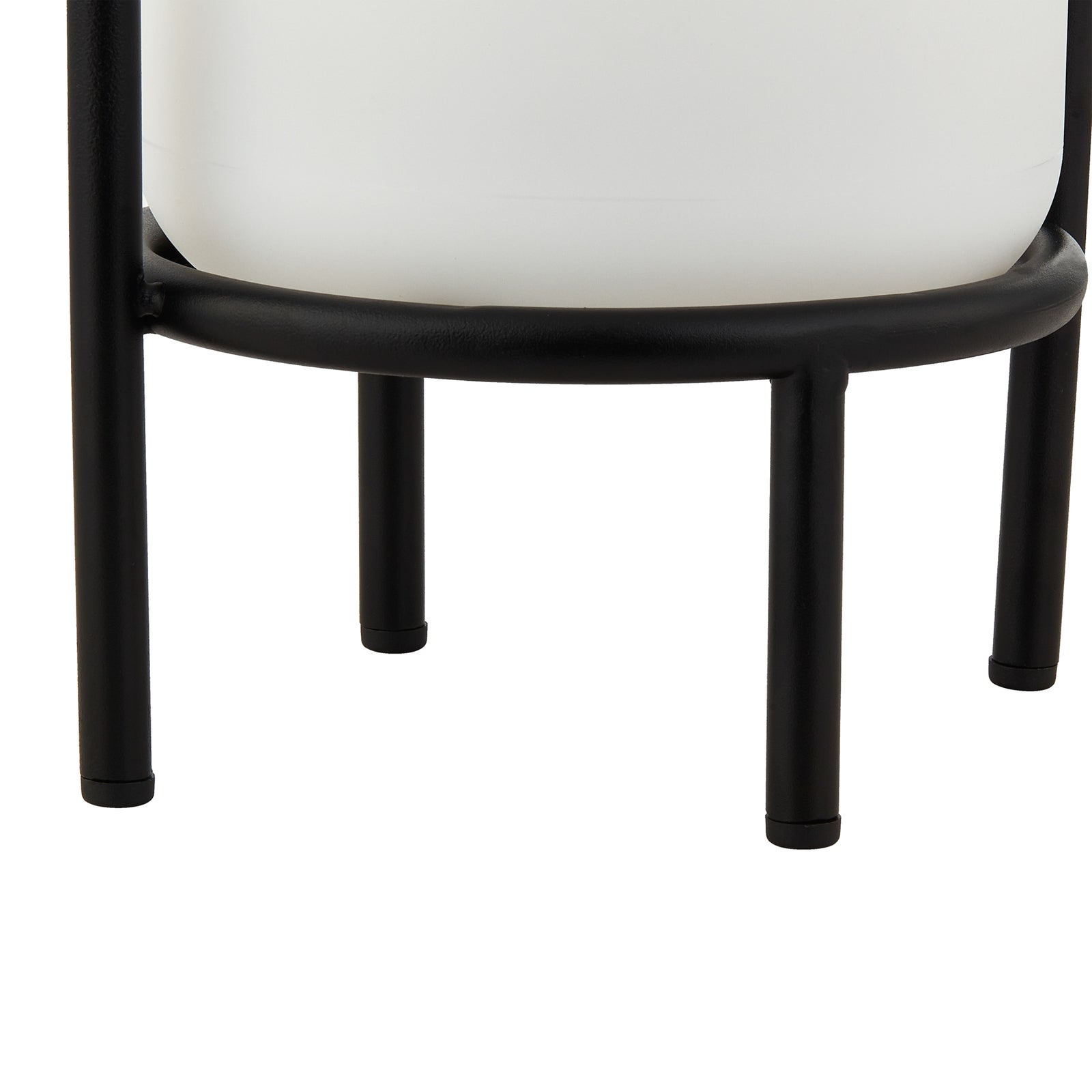 LED utelampe Eleia oppladbar dimbar svart 43 cm IP44 lys i mørket