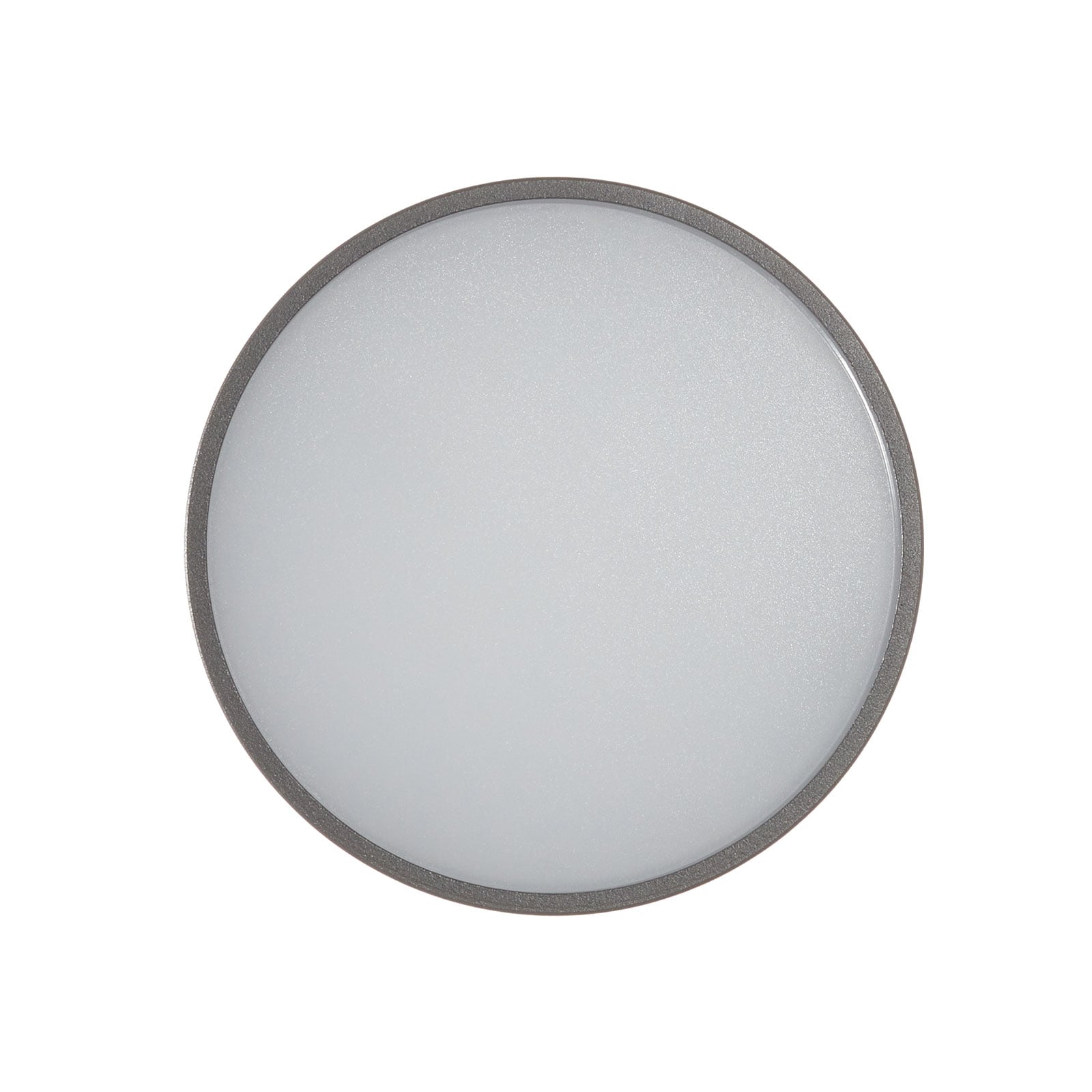 LED utelampe rund aluminium antrasitt Ø15 cm IP65 - CMD sidebilde