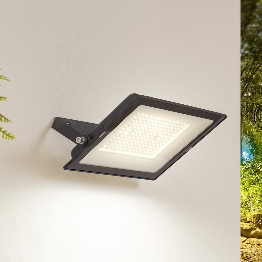 LED utendørs lyskaster Maikel 150W 13120lm aluminium IP65 forfra