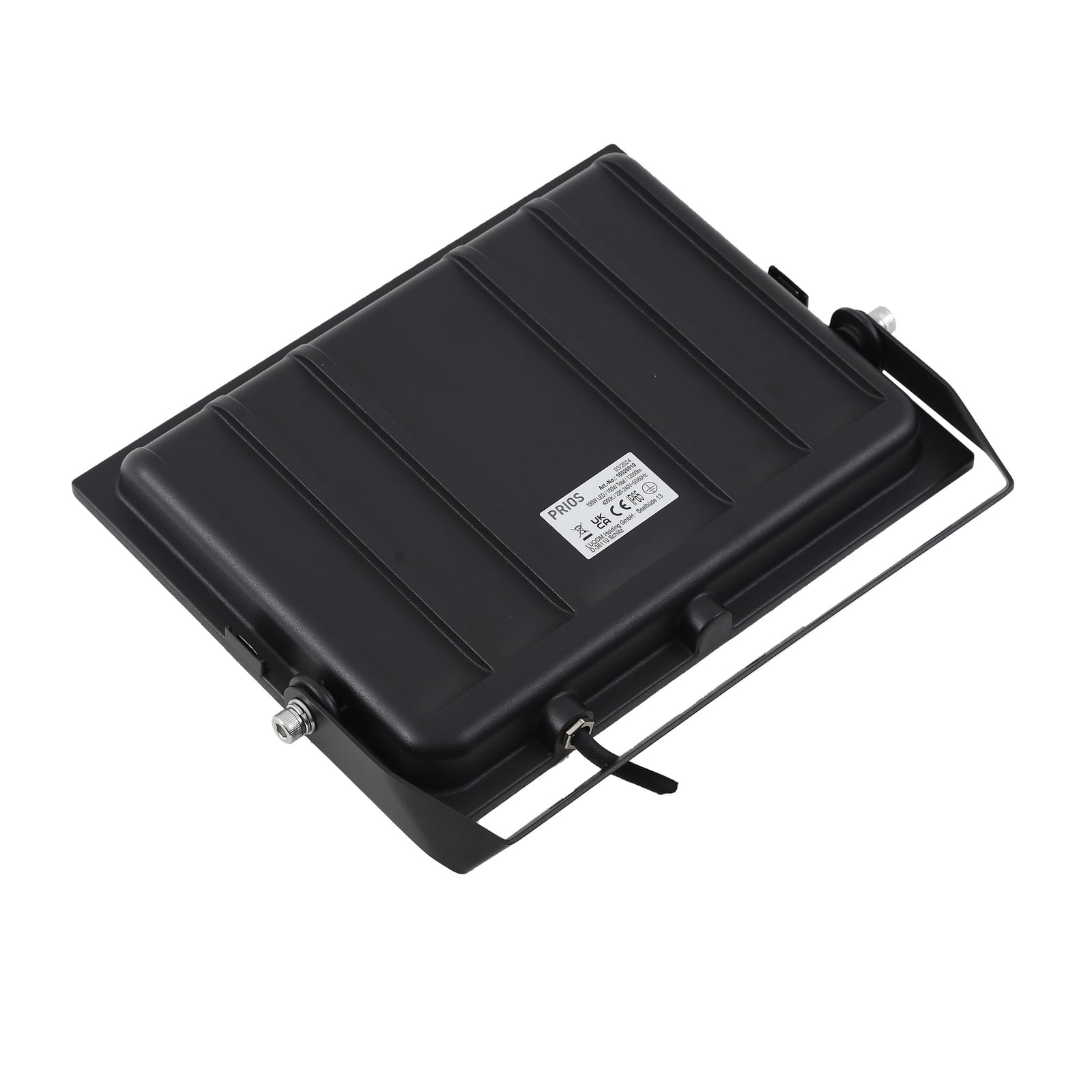 LED utendørs lyskaster Maikel 150W 13120lm aluminium IP65 lysutslipp