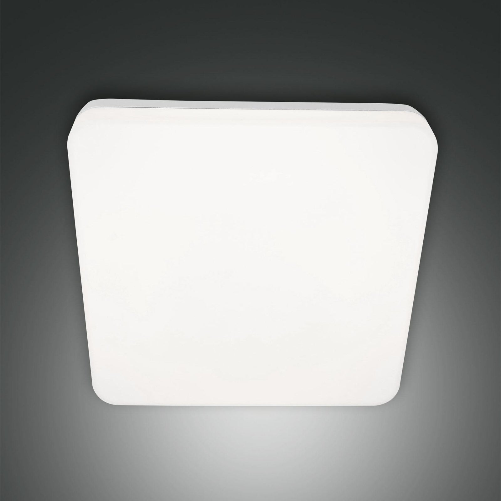 Detalj av LED utendørs taklampe Folk hvit 28x28 cm IP65 Fabas Luce