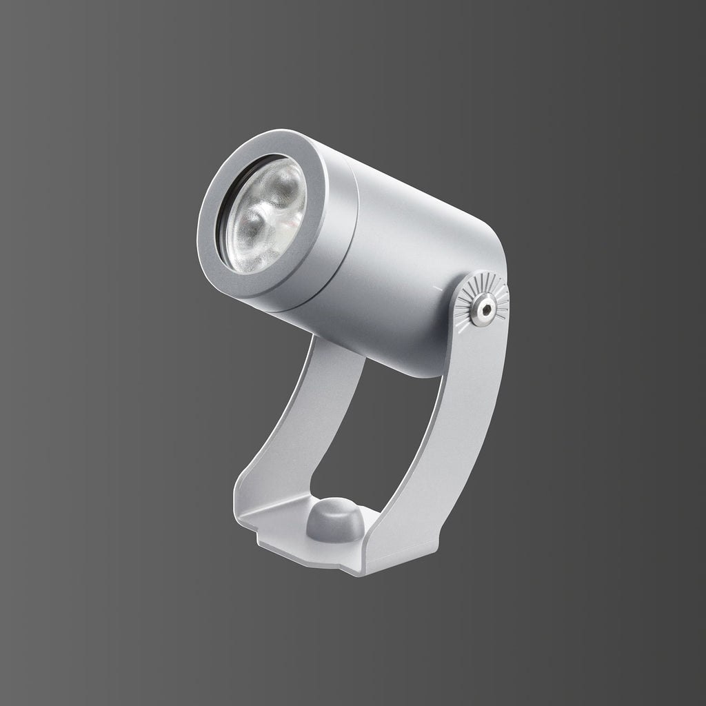 LED utespot 1441LED sølv 5W 30° IP67 bakside