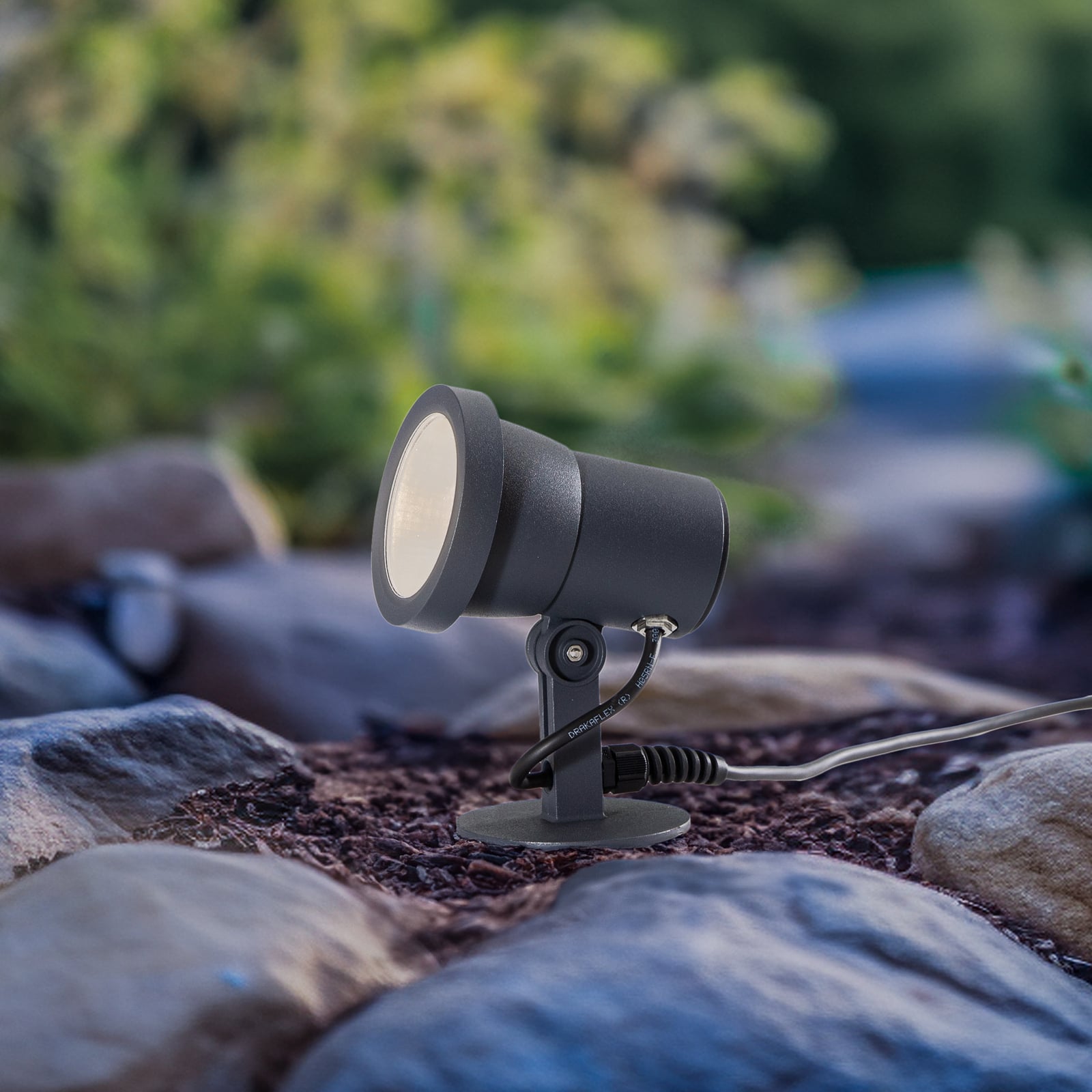LED utespot 85009 grafitt pressstøpt aluminium IP65 forfra