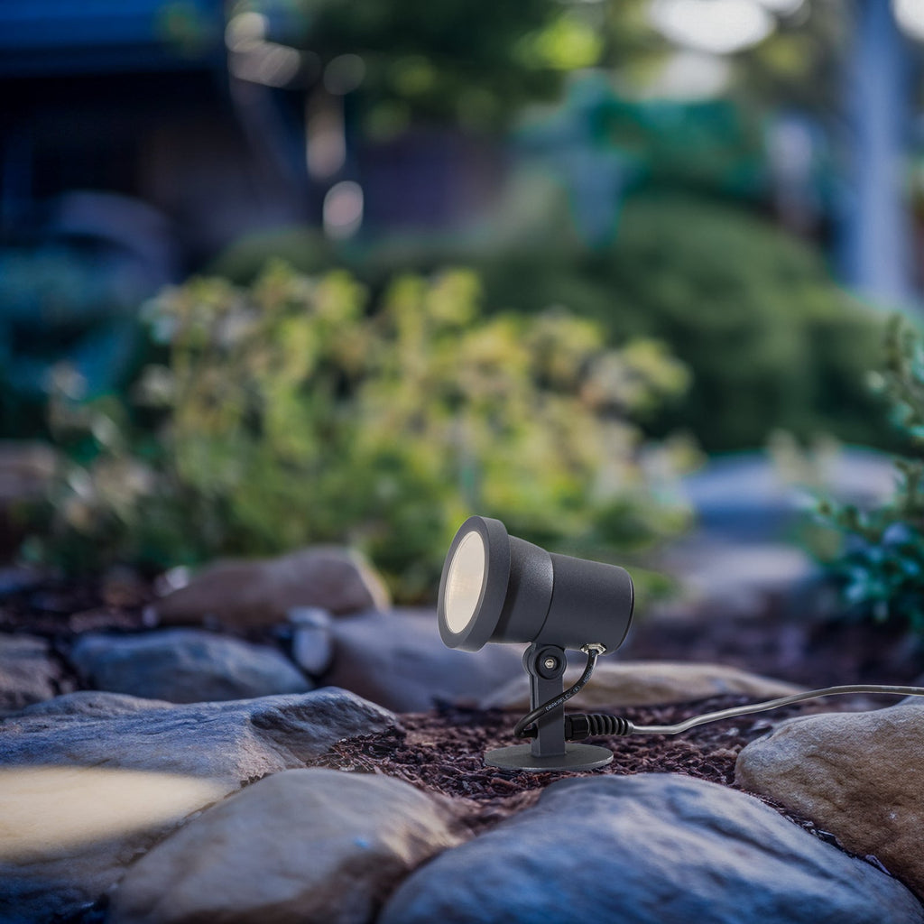 LED utespot 85009 grafitt pressstøpt aluminium IP65 bakside