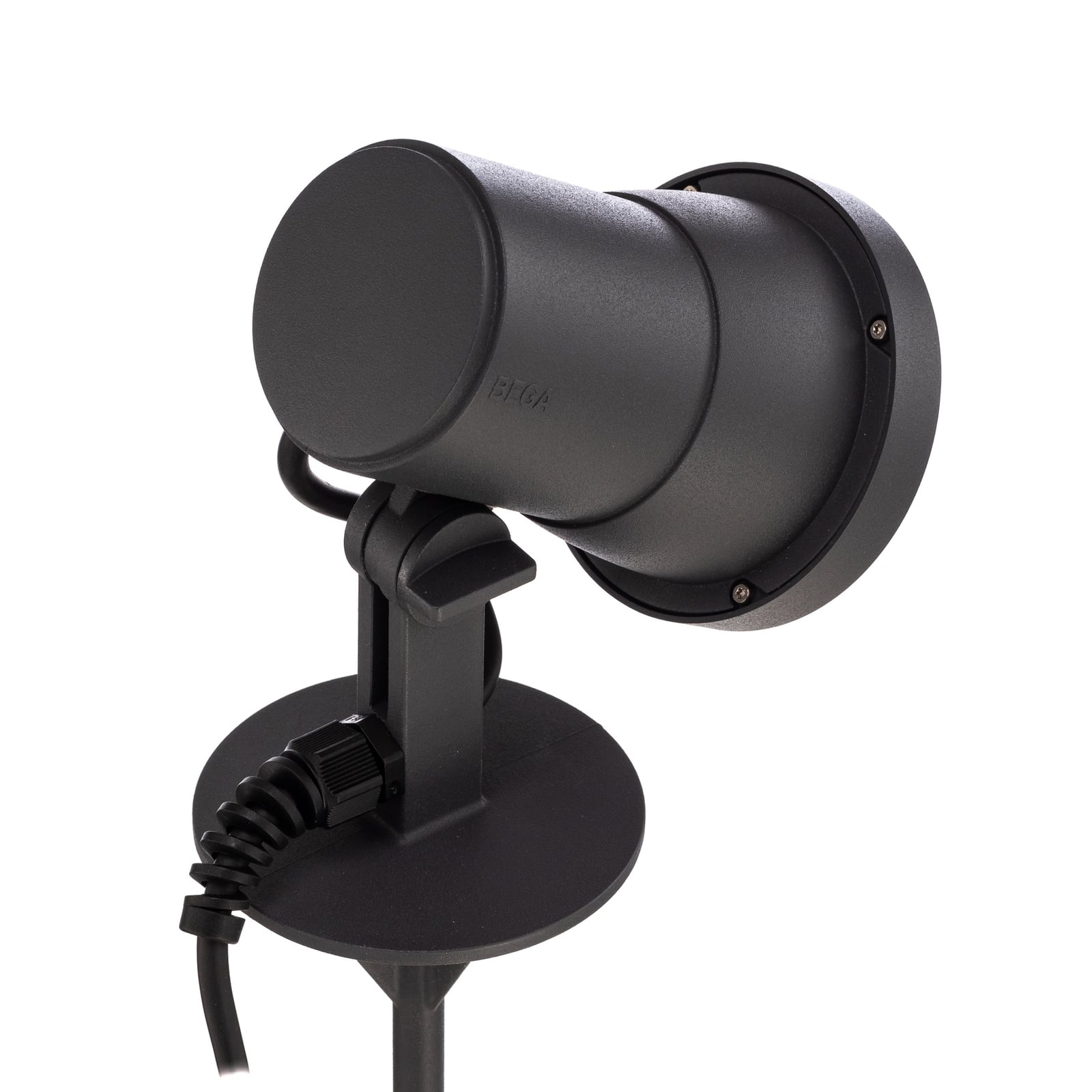 LED utespot 85009 grafitt pressstøpt aluminium IP65 nærbilde av kabel