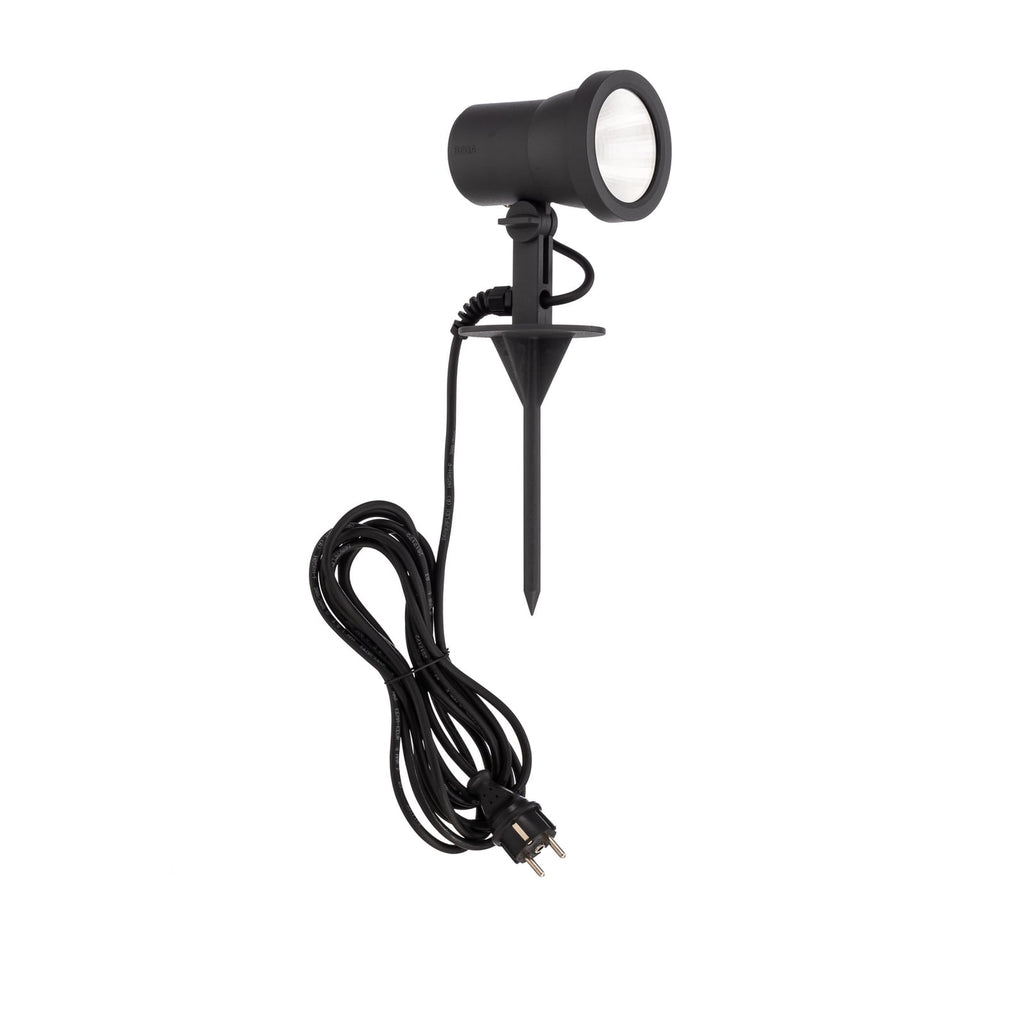 LED utespot 85009 grafitt pressstøpt aluminium IP65 sideprofil