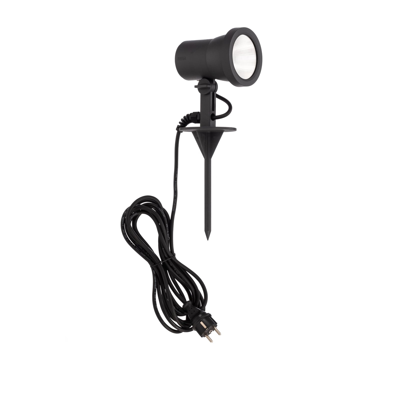 LED utespot 85009 grafitt pressstøpt aluminium IP65 sideprofil